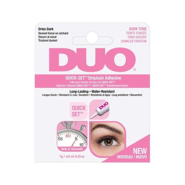 Ardell Duo Quick Set Striplash Adhésif Noir 7 g