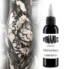 UMIKAkitchen Encre de tatouage noire – Maquillage permanent dynamique pour doublure et ombrage de tatouage 30 ml 