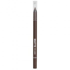 GOSH Eyeliner mat noir intense I Texture crémeuse et douce pour une application facile I Haut pouvoir couvrant, idéal pour le