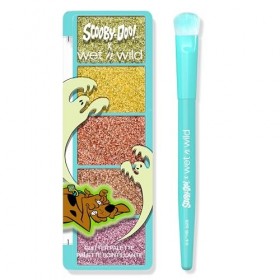Wet n Wild Scooby-Doo Palette de Paillettes de Fantôme, Palette de Paillettes à 5 Teintes pour le Visage et le Corps, Paillet