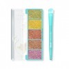 Wet n Wild Scooby-Doo Palette de Paillettes de Fantôme, Palette de Paillettes à 5 Teintes pour le Visage et le Corps, Paillet