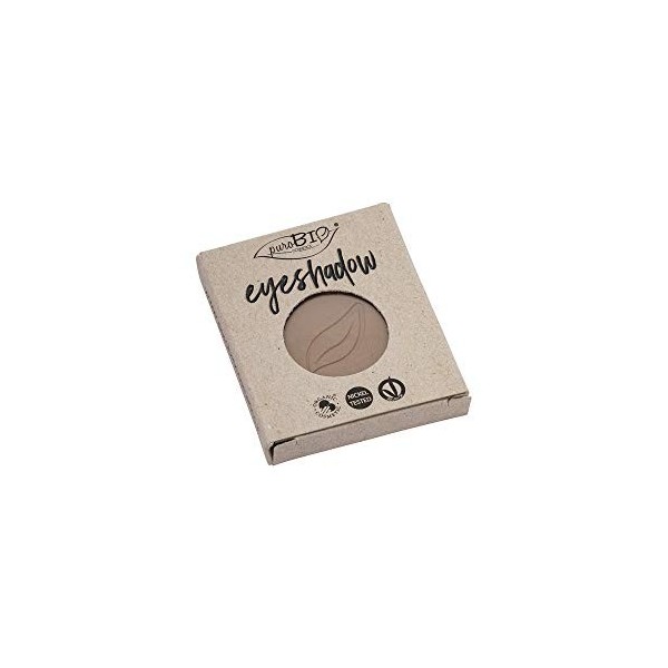 Purobio Cosmetics Fard à paupières compact, couleur n°02 taupe mat