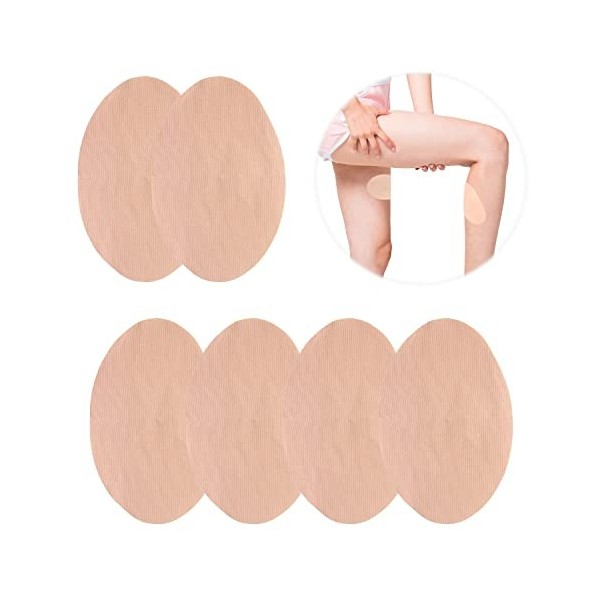 6 autocollants anti-frottement pour lintérieur de la cuisse, autocollants ultra minces, invisibles, anti-friction, doux pour