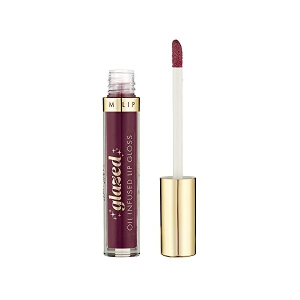 Barry M Glazed Oil Infused Purple Lip Gloss, So Tempting, Purple, infused with plum and almond oil