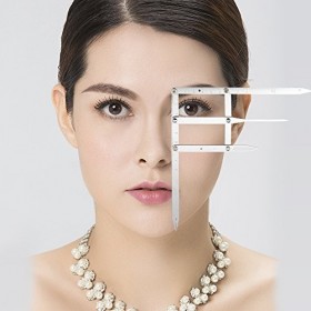 Règle de Maquillage Permanente Règle de Microblading, règle de mise en forme des sourcils, règle de division du rapport sourc