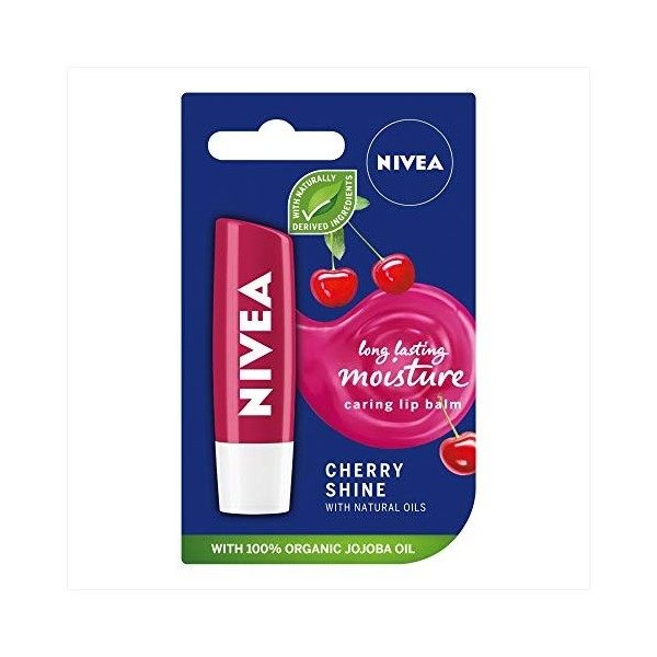 Nivea Cherry Shine Baume à lèvres soin 5 ml