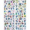 8 Feuilles Stitch Tatouages Temporaires pour Enfants Wopin Etanche Tatouage Stitch Kit Tatoo pour garçon fille adolescents fê