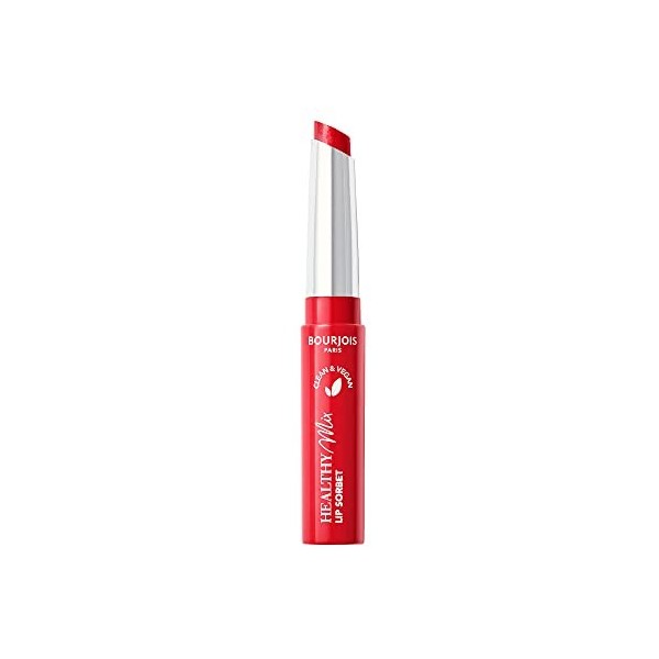 Lip Sorbet - Healthy Mix Clean - 02 Red Freshing - Formule Clean & Vegan, hydratant