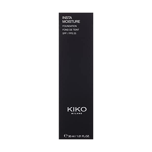 KIKO Milano Instamoisture Foundation 17 - 8. 5N | Fond De Teint Fluide Perfecteur Et Hydratant Spf 25