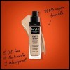 NYX Professional Makeup Fond de Teint Liquide Couvrant Tenue 24h Cant Stop Wont Stop, Waterproof, Fini Mat, Teinte : Warm v