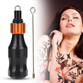 Poignée De Machine À Tatouer, Outil De Bouton De Poignée De Pistolet De Tatouage En Aluminium, Idéal Pour Toutes Les Poignées