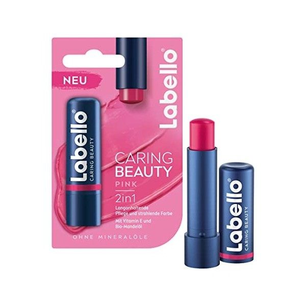 Labello Caring Beauty Pink 4,8 g // 5,5 ml