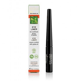 LEPO Eyeliner Bio Avec Brosse Couleur Noir 4 ml Maquillage Yeux