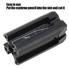 Taille-crayon à Sourcils, Outil Daffûtage de Maquillage des Sourcils 4 en 1 Taille-crayon en Forme de Bec de Canard pour Cra