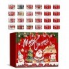 Gruwkue Calendrier 2022 La Peau, 24 Outils Beauté, Kits La Peau Calendrier Noël, Kits Beauté Noël pour Femmes Et Filles