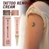 13g Tattoo Removal Cream, Crème Denlèvement de Tatouage, Crème De Retrait De Tatouage Dextrait De Plante Naturelle, dissolv