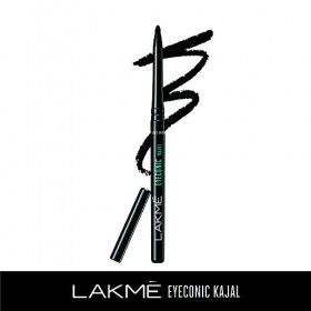 Lakme Eyeconic Kajal, Deep Black, 0.35 g