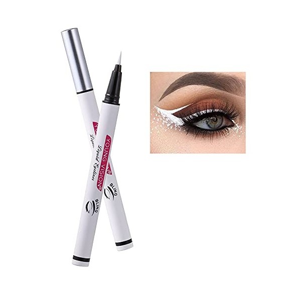 Matte Liquid Eyeliner,Eyeliner Coloré,Eyeliner Waterproof,Eyeliner eyes Precision,Pointe feutre ultra précise,Eyeliner Pencil