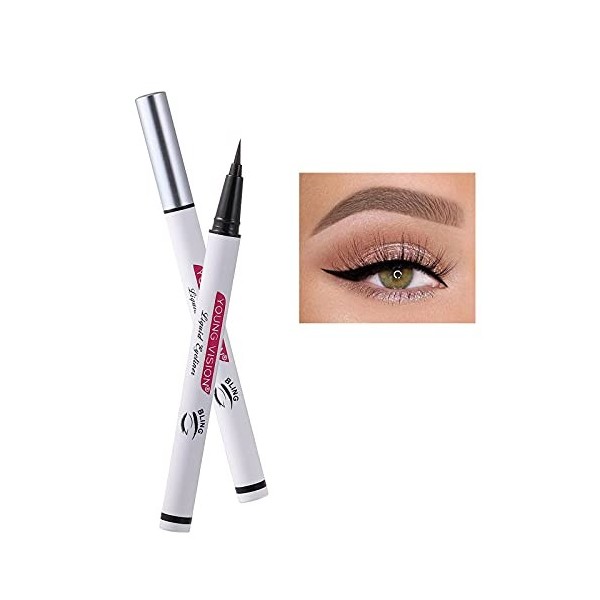 Matte Liquid Eyeliner,Eyeliner Coloré,Eyeliner Waterproof,Eyeliner eyes Precision,Pointe feutre ultra précise,Eyeliner Pencil