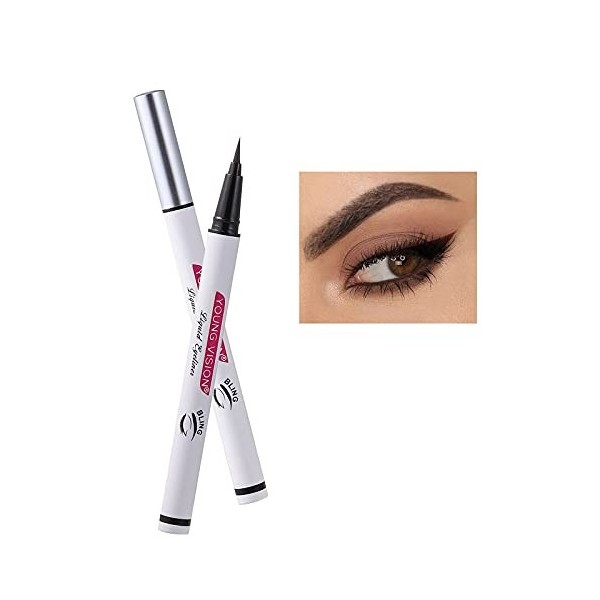 Matte Liquid Eyeliner,Eyeliner Coloré,Eyeliner Waterproof,Eyeliner eyes Precision,Pointe feutre ultra précise,Eyeliner Pencil