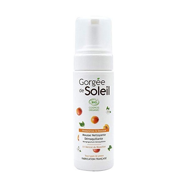 Gorgée De Soleil Mousse Nettoyante Démaquillante Tous Types De Peaux 150 Ml