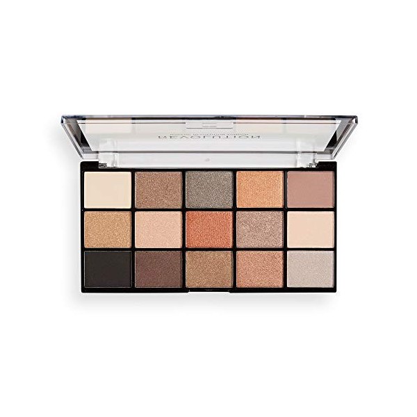 Makeup Revolution, Palette dombres à paupières Reloaded, Iconic 2.0, 15 nuances, 16,5 g