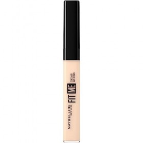 Maybelline New-York - Anti-cernes Correcteur Fluide Fit Me Matte & Poreless - Tous Types de Peaux - 08 Nude - 6,8 ml Lot de 