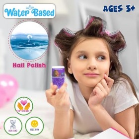 Disney Wish - Townley Girl Fashion Chain Bag avec Vernis à Ongles Peel-Off, Fard à paupières, Accessoires pour Cheveux, Bross