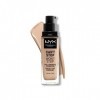 NYX Professional Makeup Fond de Teint Liquide Couvrant Tenue 24h Cant Stop Wont Stop, Waterproof, Fini Mat, Teinte : Light 