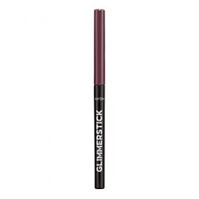 Avon Glimmerstick Eyeliner Majestic Plum, sans tiraillement, formule Soft-Glide pour une couleur audacieuse, intense et imper