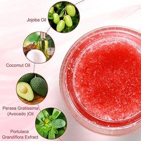 Thnkstaps Gommage pour les Lèvres Natural Conditioning Lip Scrub Soins des Lèvres Gommage Hydratant pour les Lèvres Exfoliant