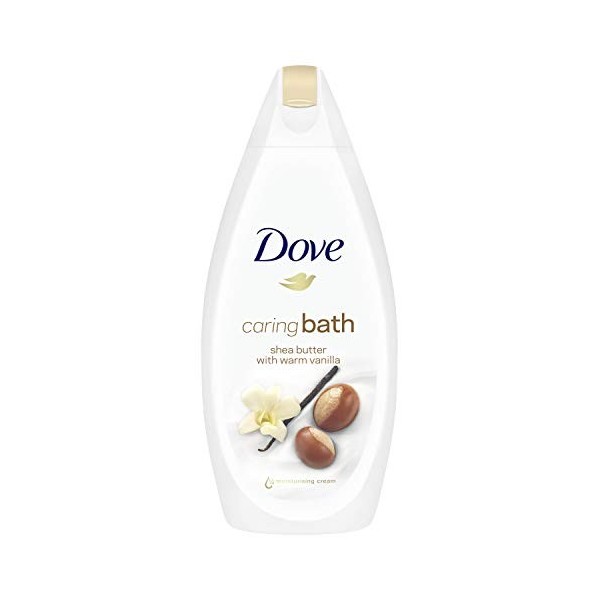 Dove Purely Pampering Bain Bain Chaud au Beurre de Karité et à la Vanille 450 ml