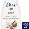 Dove Purely Pampering Bain Bain Chaud au Beurre de Karité et à la Vanille 450 ml