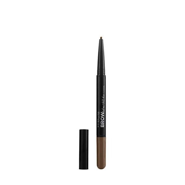 Maybelline New York Brow Satin Crayon Sourcils Marron 02 Medium Duo