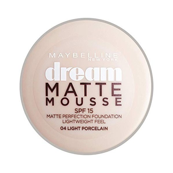 Maybelline Dream Matte Mousse fondation de la perfection - porcelaine lumière