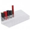 Organisateur De Rouge à Lèvres, Petit Plastique Transparent Compact Pour Brillant à Lèvres, Bâton De Parfum, échantillon De M