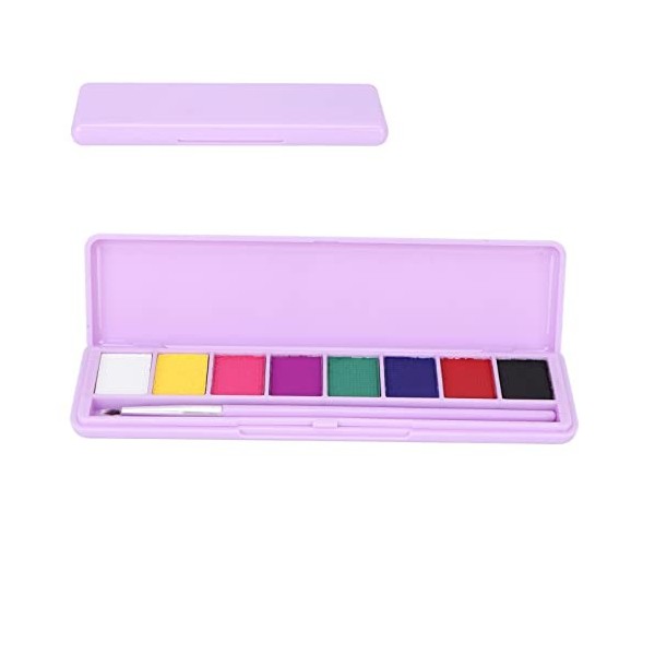 Activé à Leau UV Visage Corps Peinture, Soluble Dans Leau Visage Corps Peinture UV Fluorescent Eyeliner Fard À Paupières Ma