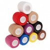 LDA Get Fresh 10pcs Sport jetable Tattoo Tattoo Wrap Auto-adhésif élastique Bandage Grip