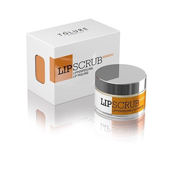 Tolure Cosmetics - Gommage pour les lèvres à la mangue - 15 ml Gommages à Lèvres