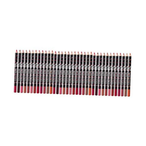 Beaupretty Crayon Sourcils 12 Pièces Stylo Rouge à Lèvres Mat Crayon à Lèvres Mat Crayon à Lèvres Naturel Maquillage Pour Tou