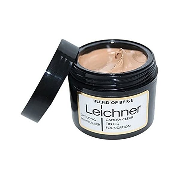 Leichner - Pot de fond de teint beige de 30 ml - Caméra - Clair - Teinté.