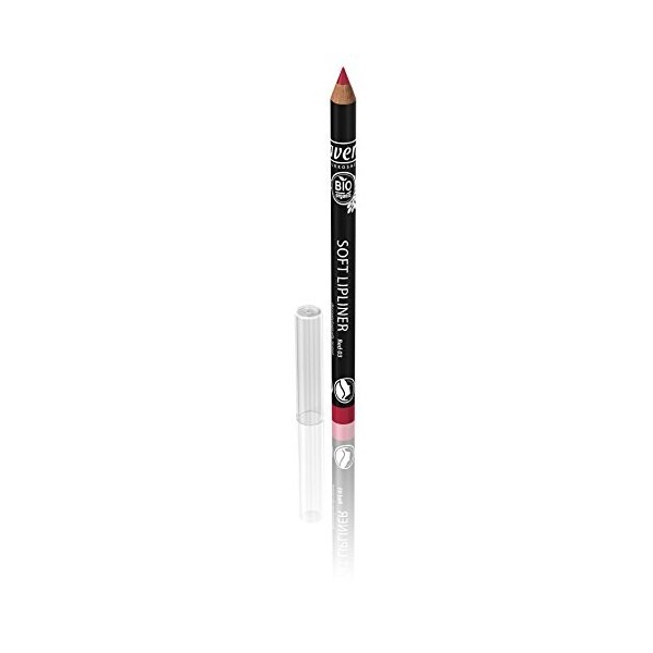 lavera Crayon à lèvres doux - Soft Lipliner - Red 03 - lèvres définies - Cosmétiques naturels - Make up - Ingrédients végétau