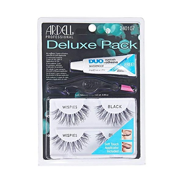 Kit Deluxe Pack Wispies Black Lote 3 Pz