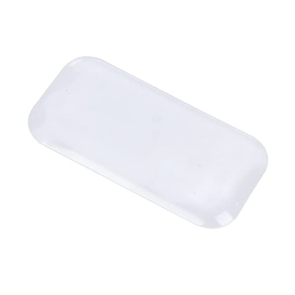 Support de cils en silicone pour extensions de cils - Support de cils - Support frontal - 9 cm x 5,5 cm transparent 