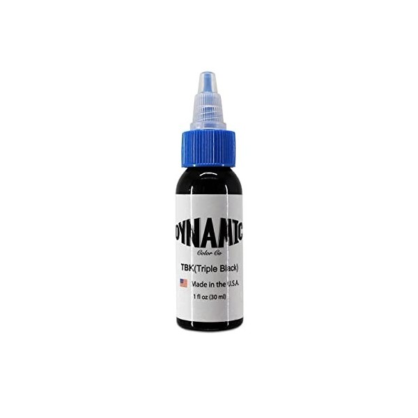 DYNAMIC - Encre de tatouage - Triple Black 1oz 30ml 