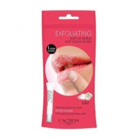 LAction Paris Soft Lip Scrub, Gently Exfoliates, Soothes and Nourishes, 12ml Gommages à Lèvres