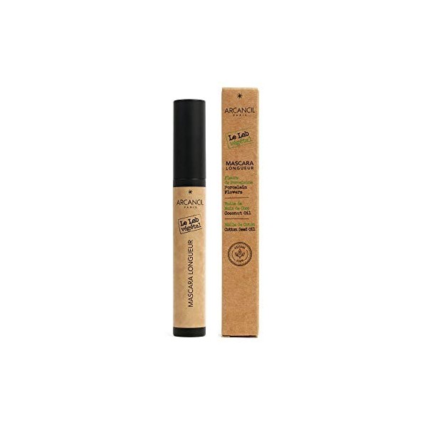 Arcancil Mascara Longueur Lab Végétal 001 Noir - 14 ml