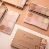 Palette Professionnel Illuminateurs pour le Maquillage “Prime Glow” de Luvia Cosmetics – Pour tous les types de peaux – 8 Cou