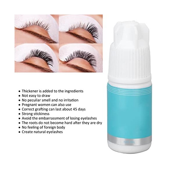 Colle dextension de cils pour yeux sensibles 7 ml