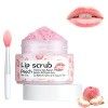 Gommage pour les Lèvres Lip Scrub Exfoliant pour Les Lèvres Soins des Lèvres Exfoliant Les RéParations Du Traitement Des LèVr